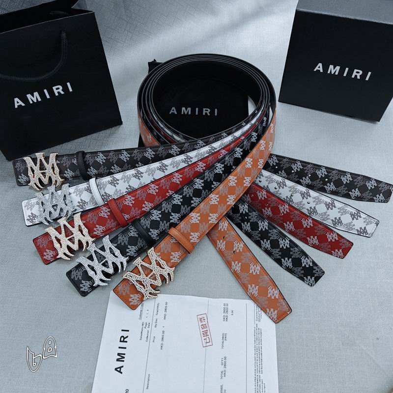 Amiri belt 38mmX90-125cm 8L95